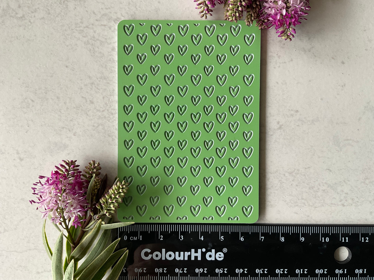 Cute Hearts Pattern Texture Mat 051