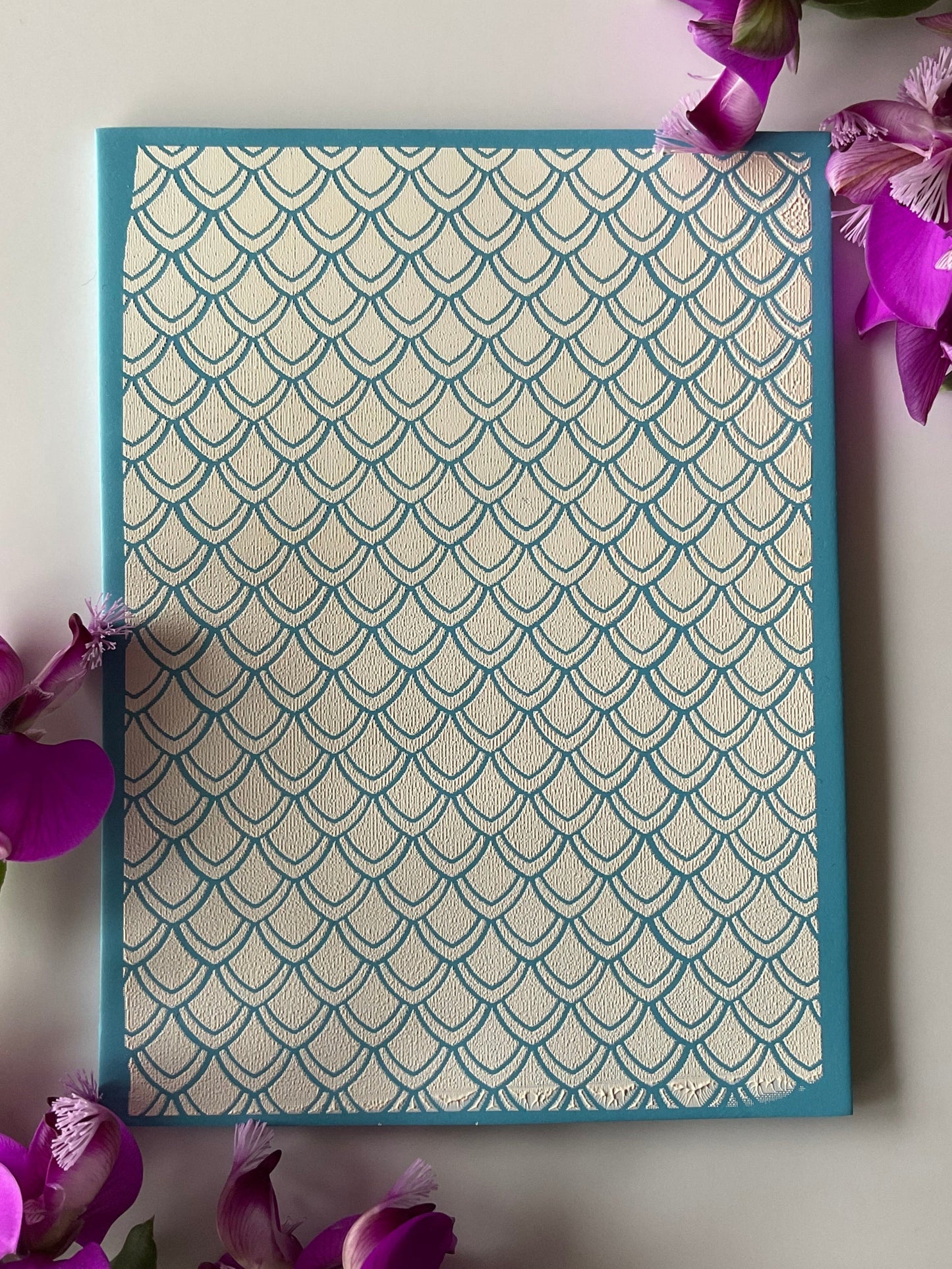 Dragon Scales Knit Weave Silkscreen 460