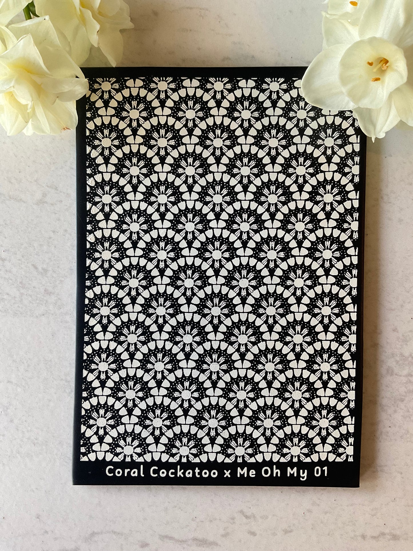 Scallop Flower Tiles Collab Silkscreen - Me Oh My Graphics x Coral Cockatoo 01