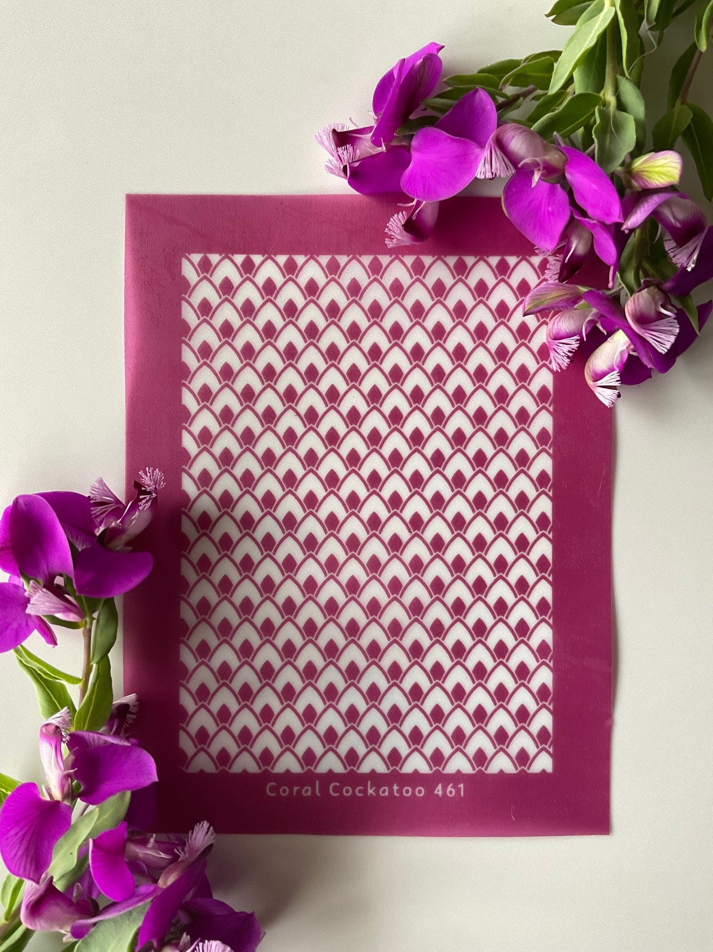 Dragon Scales Basket Weave Silkscreen 461