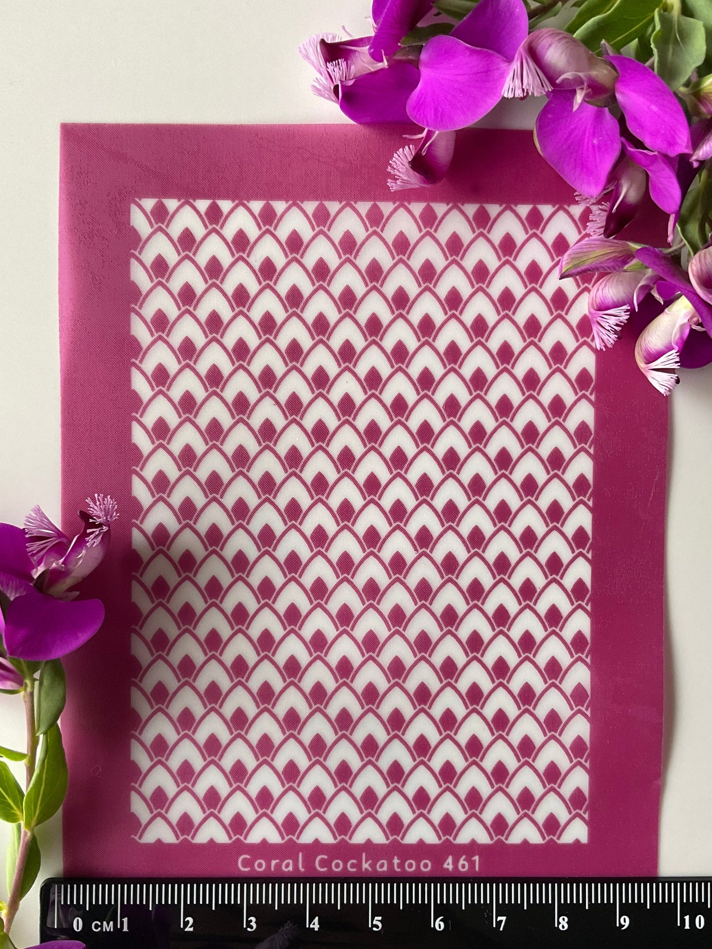 Dragon Scales Basket Weave Silkscreen 461