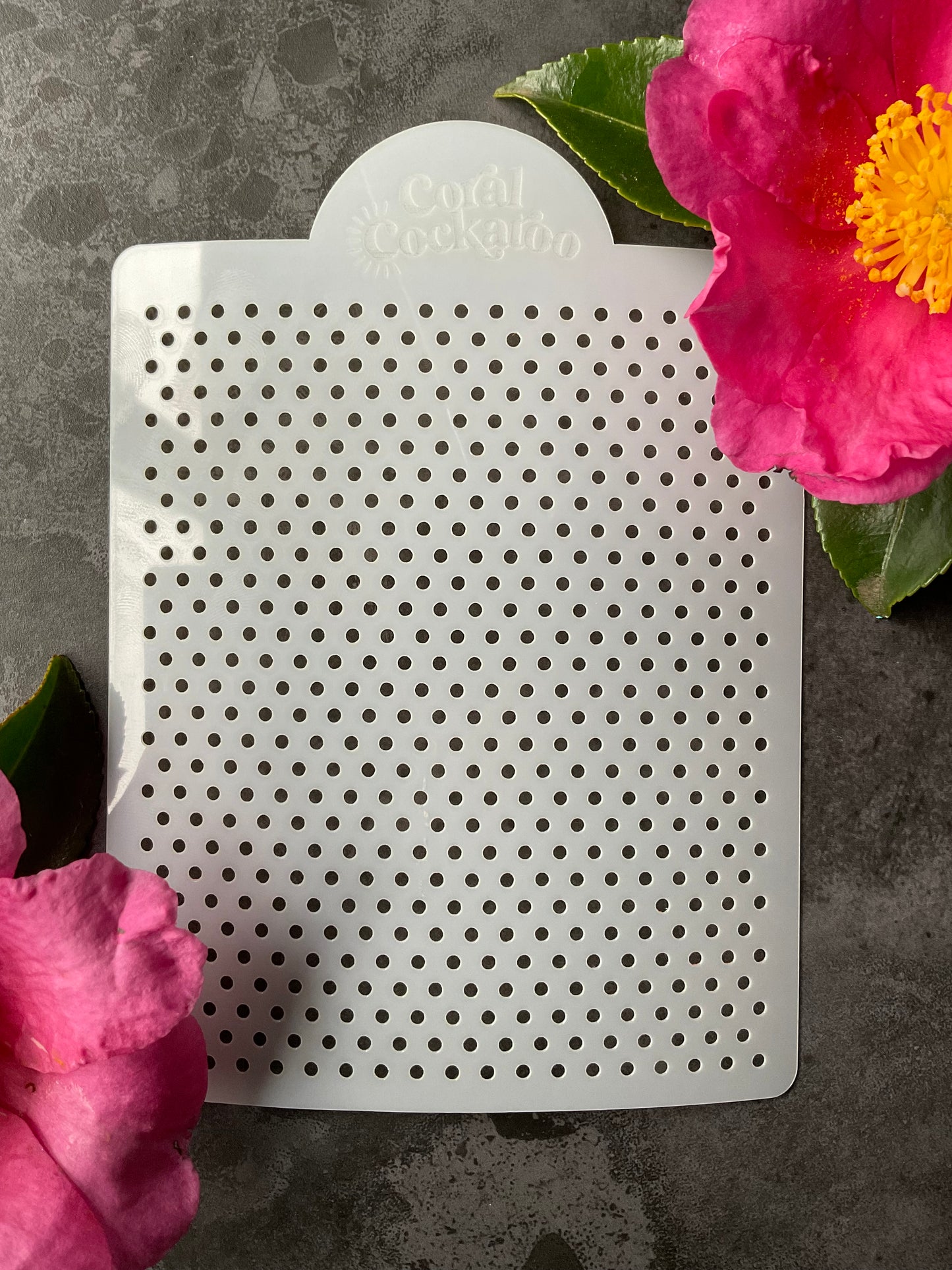 2mm Polka Dots Stencil 018