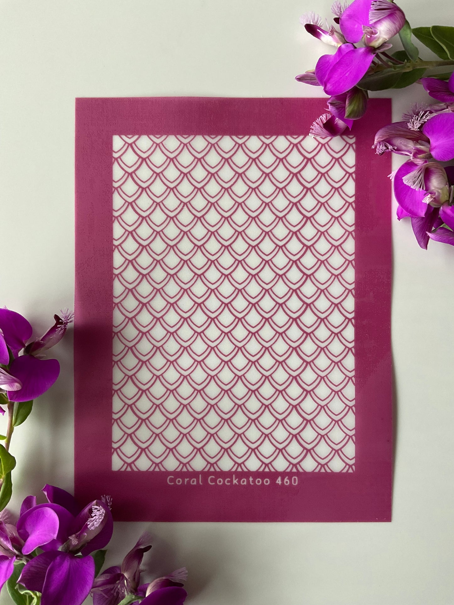 Dragon Scales Knit Weave Silkscreen 460