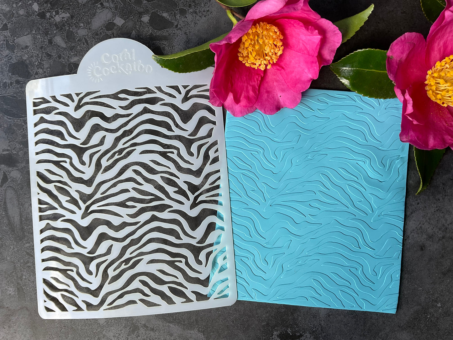 Tiger Stripes Stencil ST038
