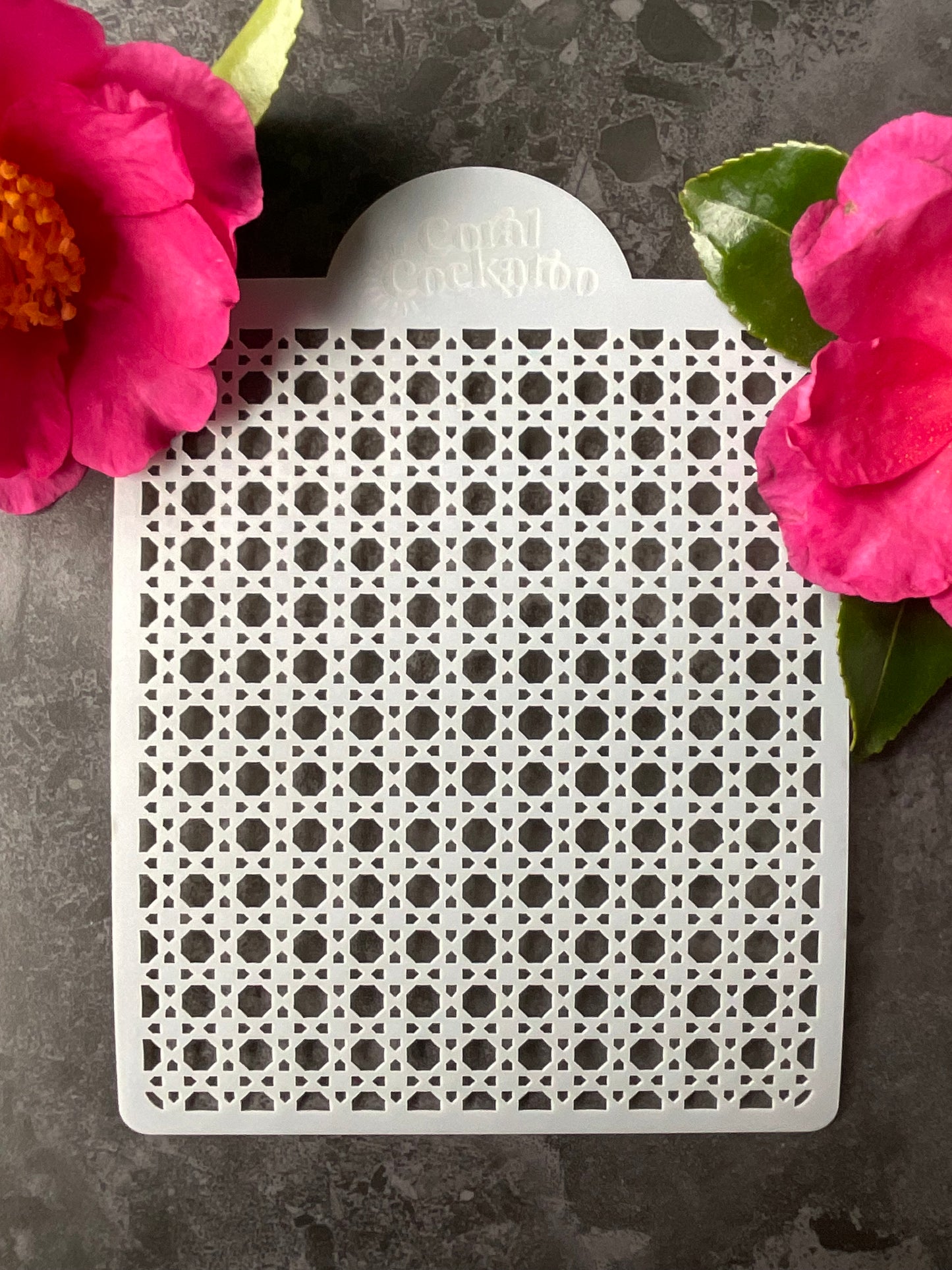 Bamboo Rattan Stencil ST005