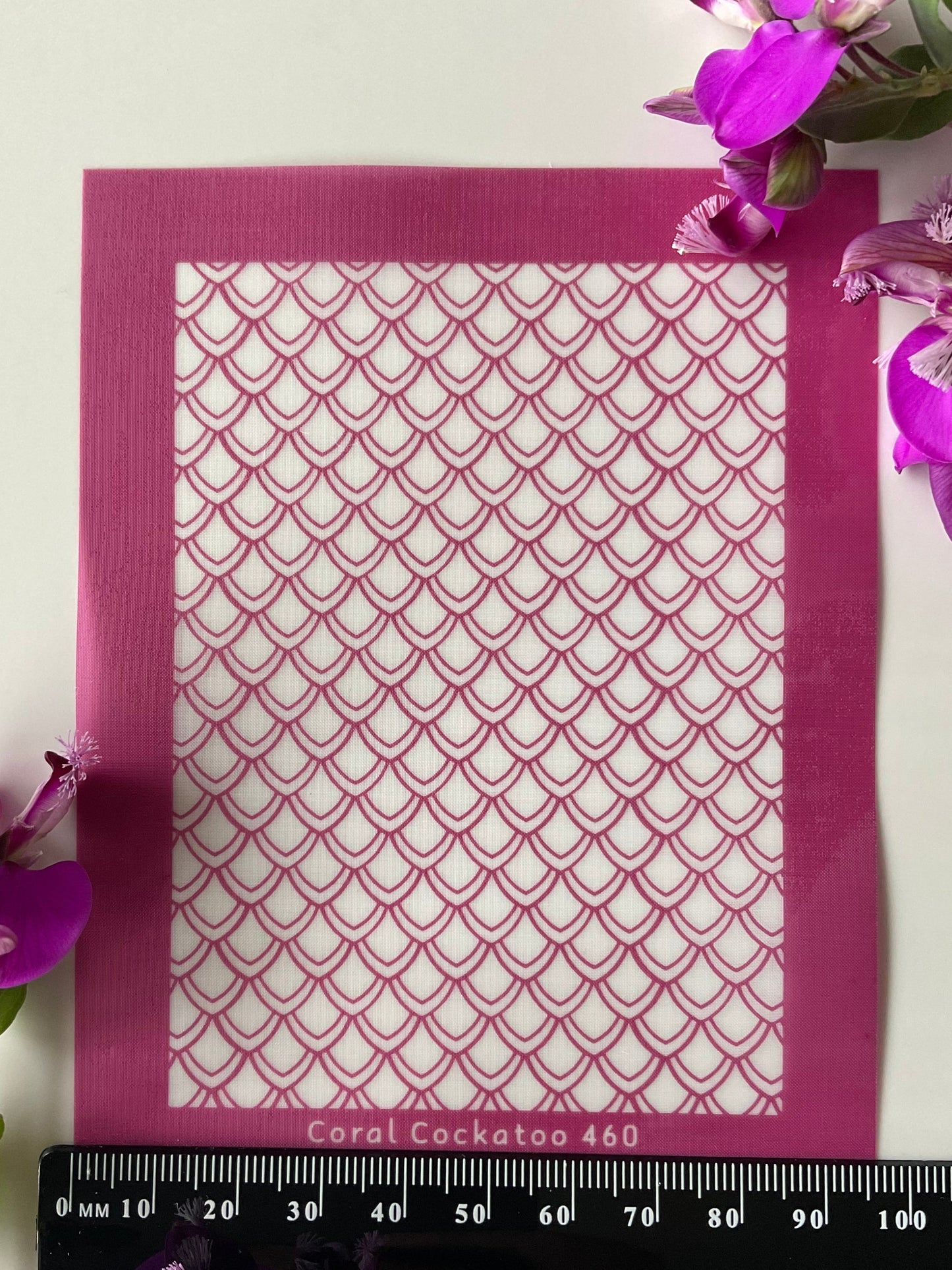 Dragon Scales Knit Weave Silkscreen 460