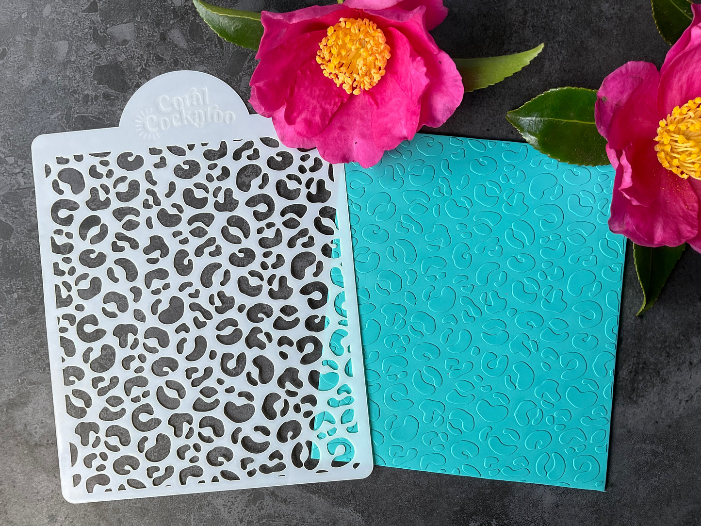 Leopard Spots Original Stencil 036