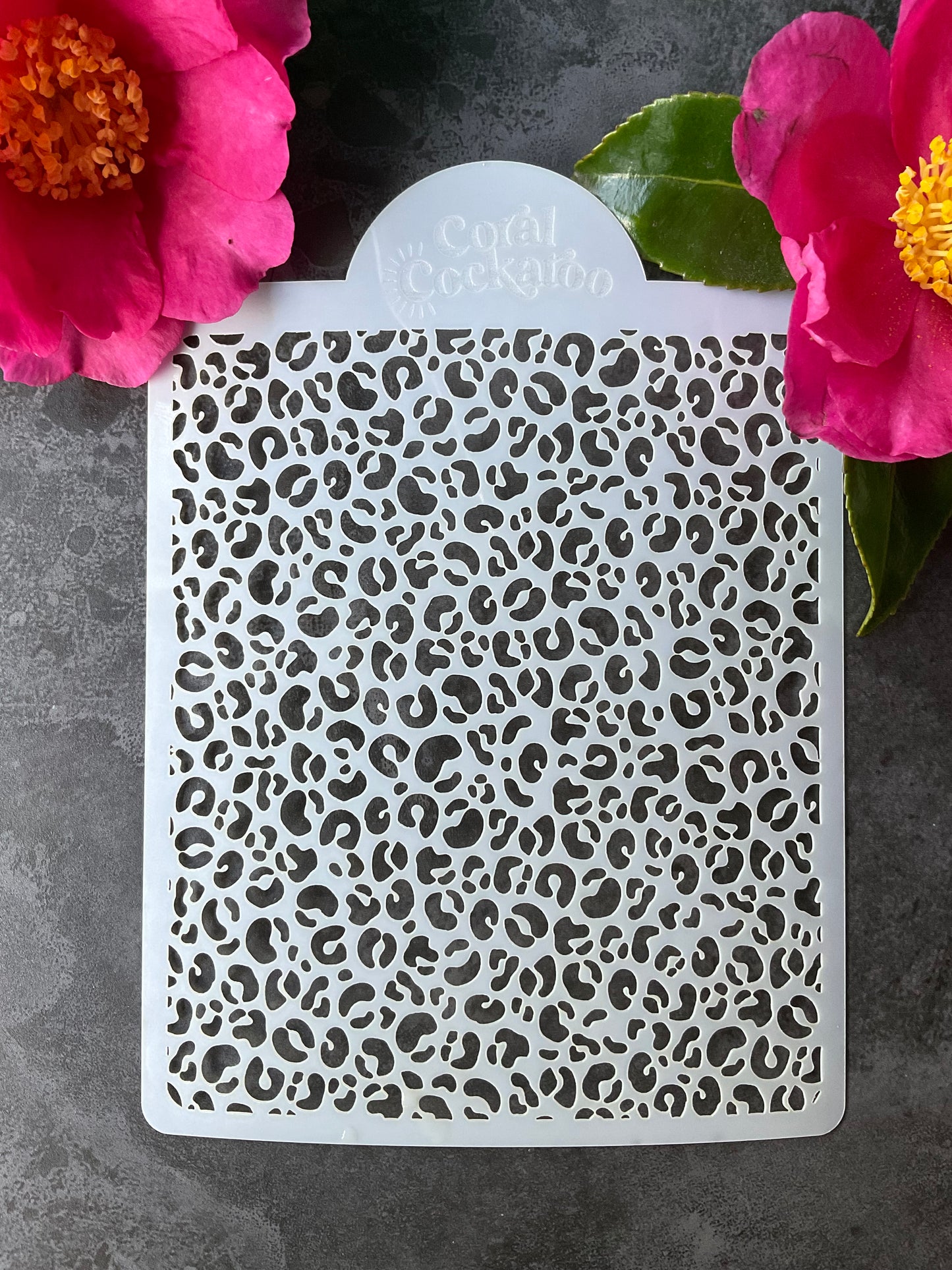 Leopard Spots Mini Stencil 035