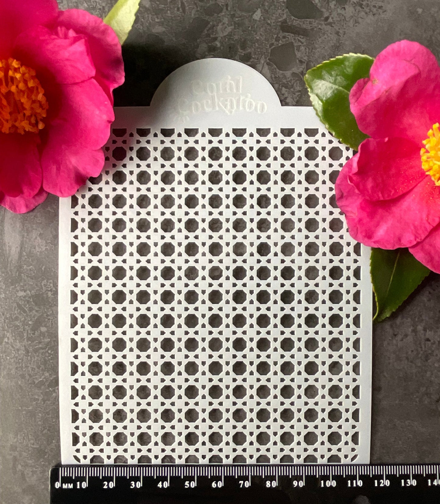 Bamboo Rattan Stencil ST005