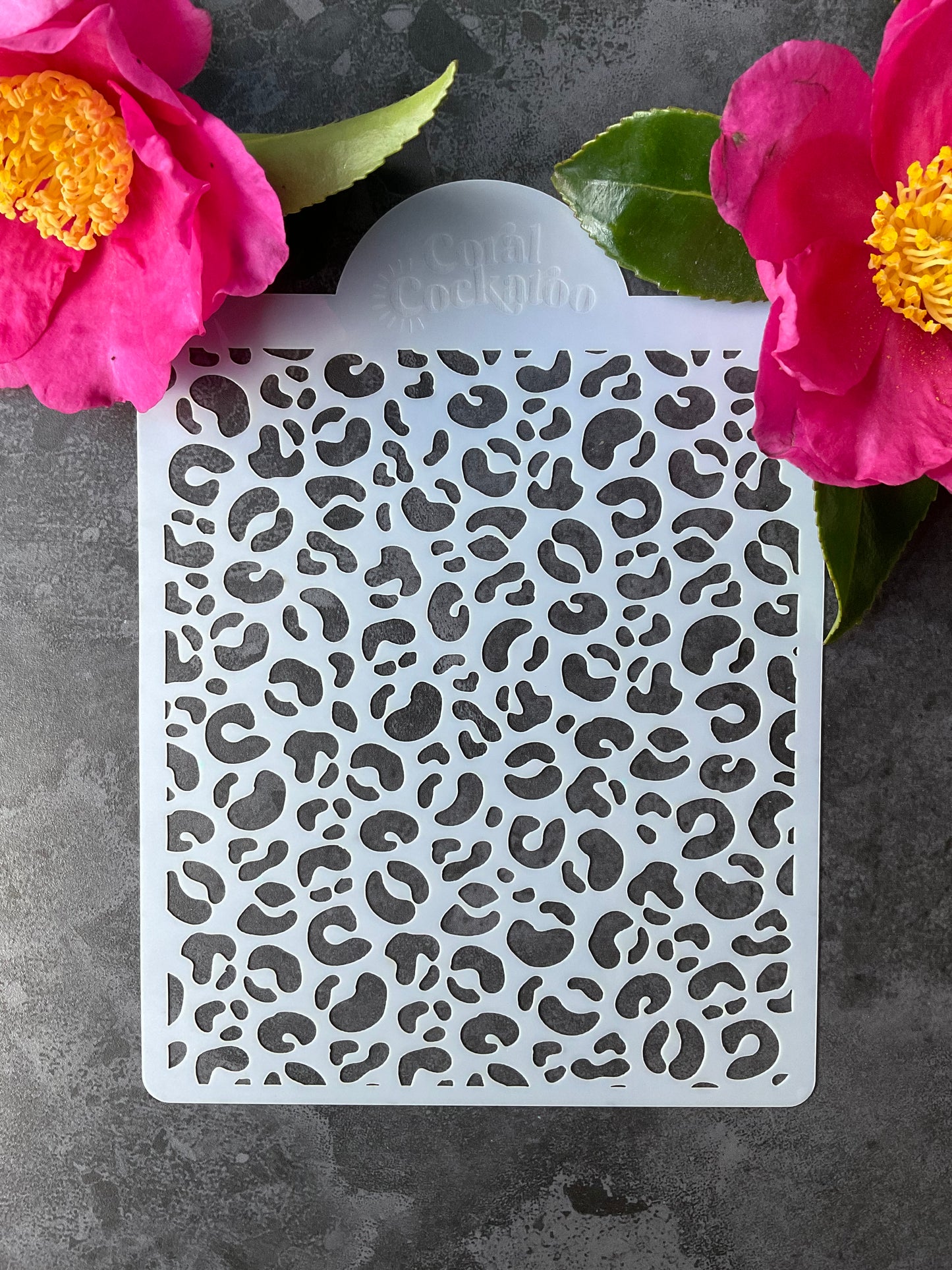 Leopard Spots Original Stencil 036