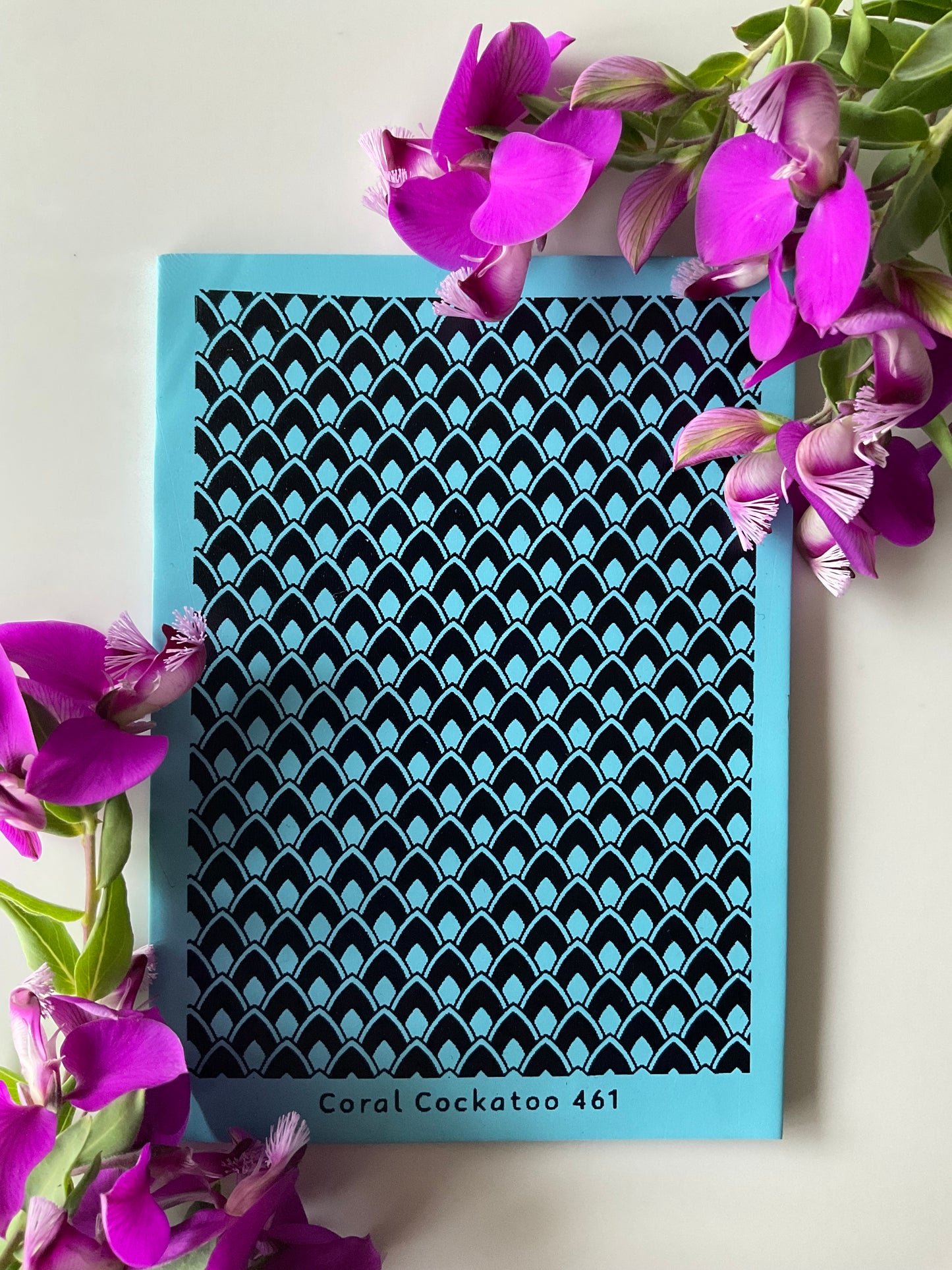 Dragon Scales Basket Weave Silkscreen 461