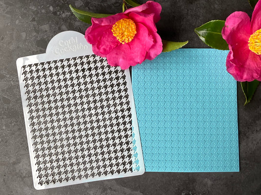 Houndstooth Stencil 003