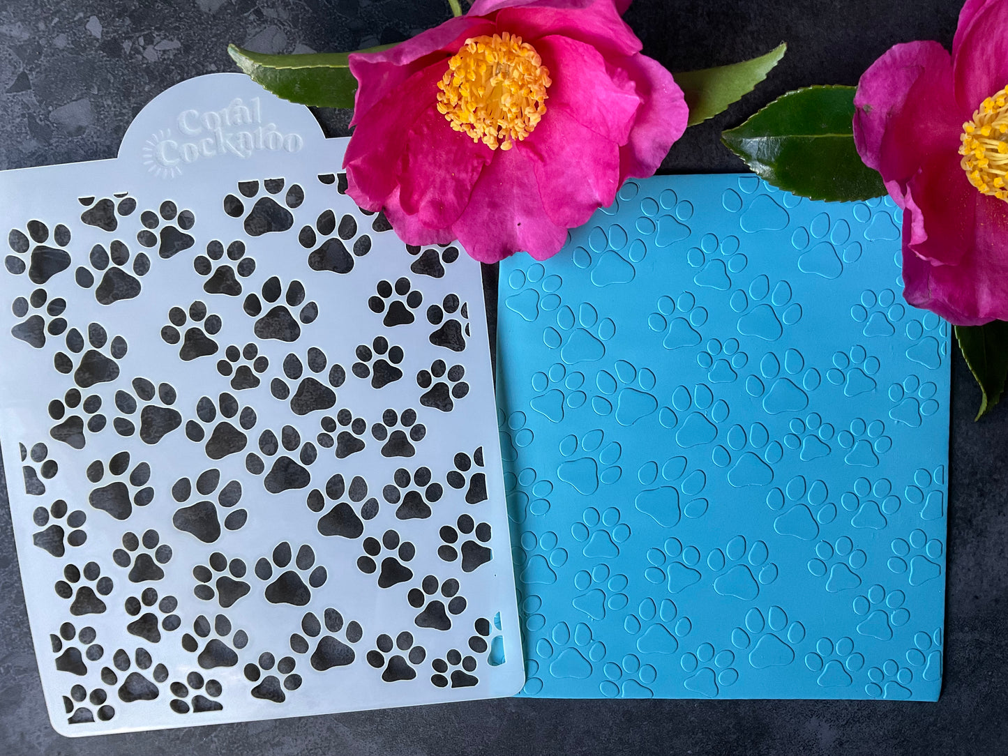 Original Pawprints of Love Stencil ST043
