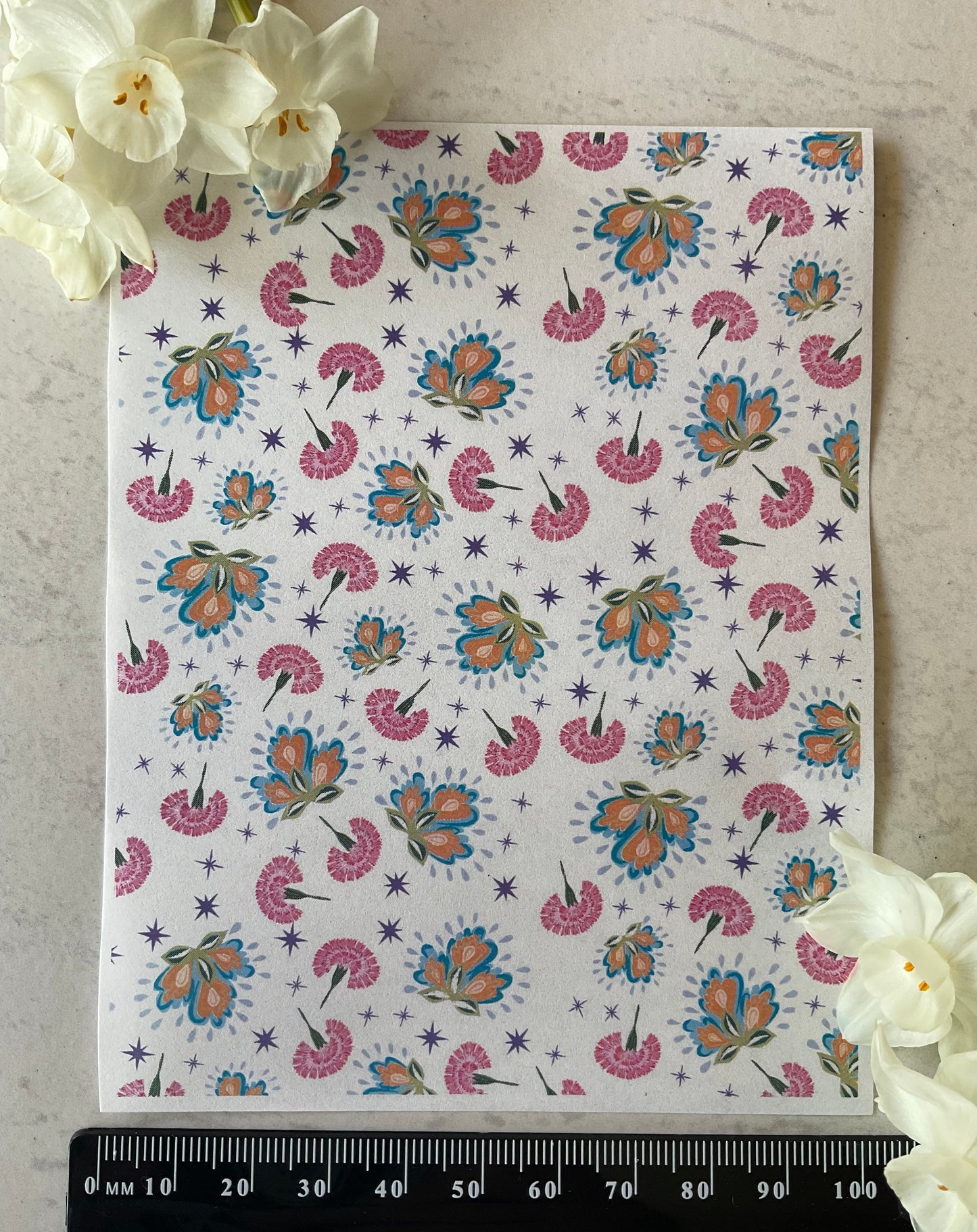 Magical Eucalyptus Blossoms & Blooms Collab Colour Water Soluble Transfer - Me Oh My Graphics x Coral Cockatoo 19