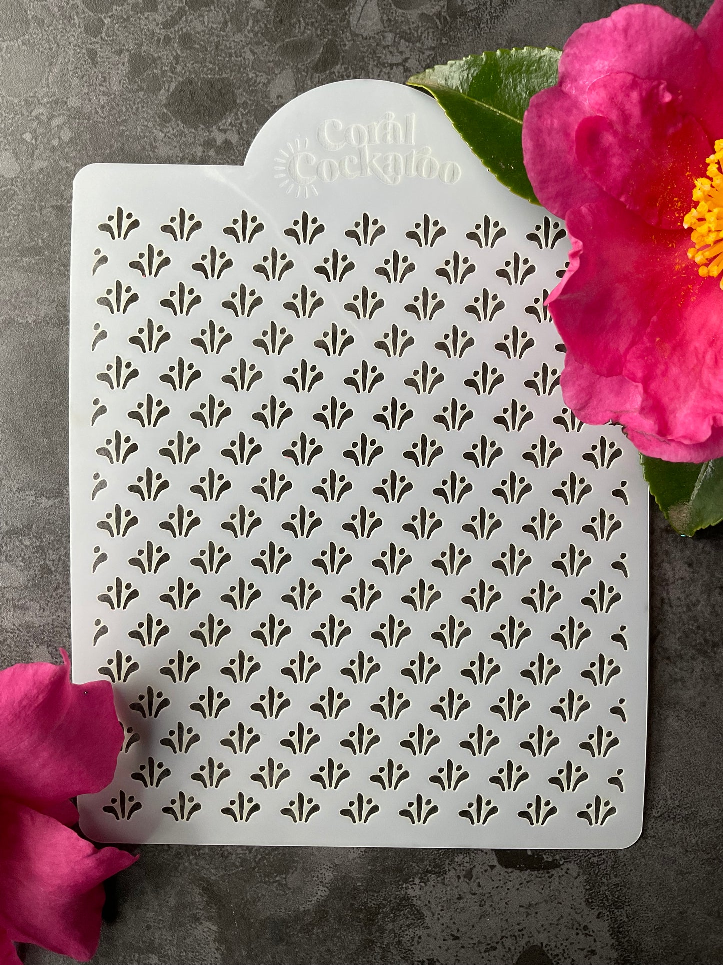 Boho Flourishes Stencil ST021