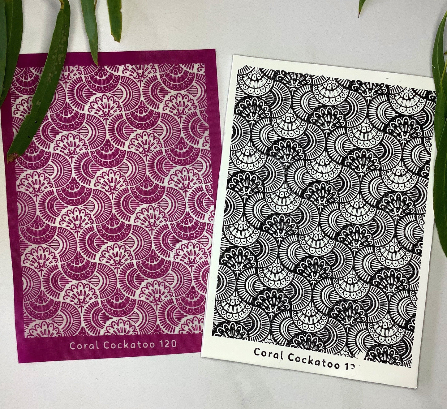 Deco Shells Silkscreen 120