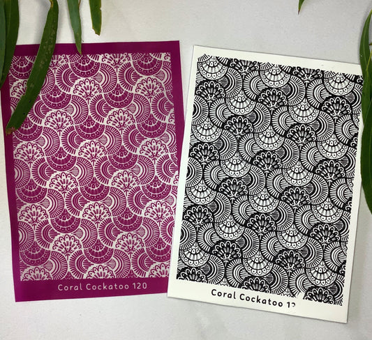 Deco Shells Silkscreen 120