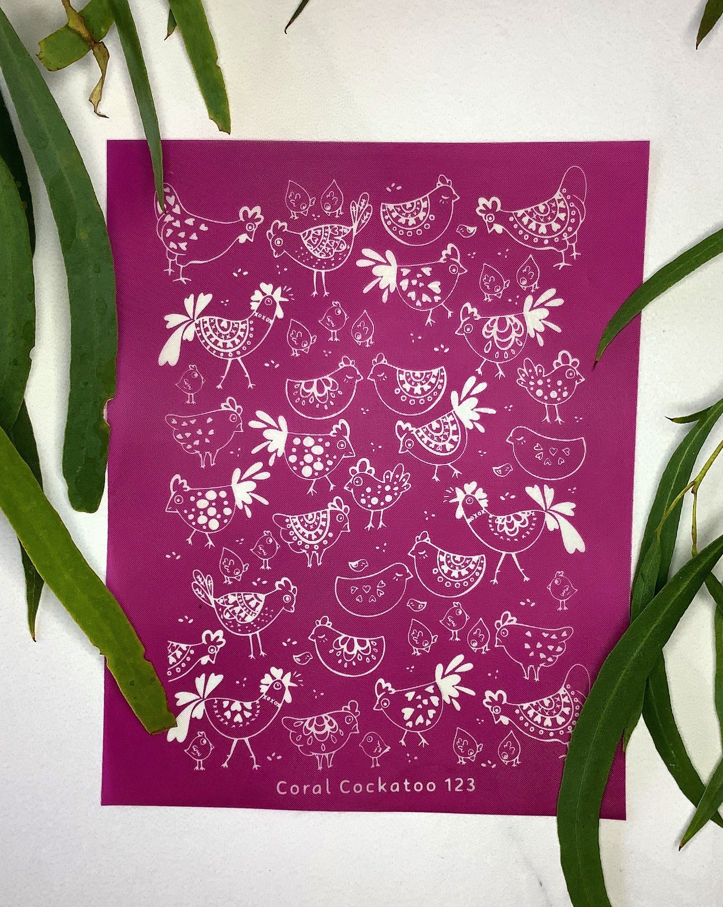 Chookas Silkscreen 123