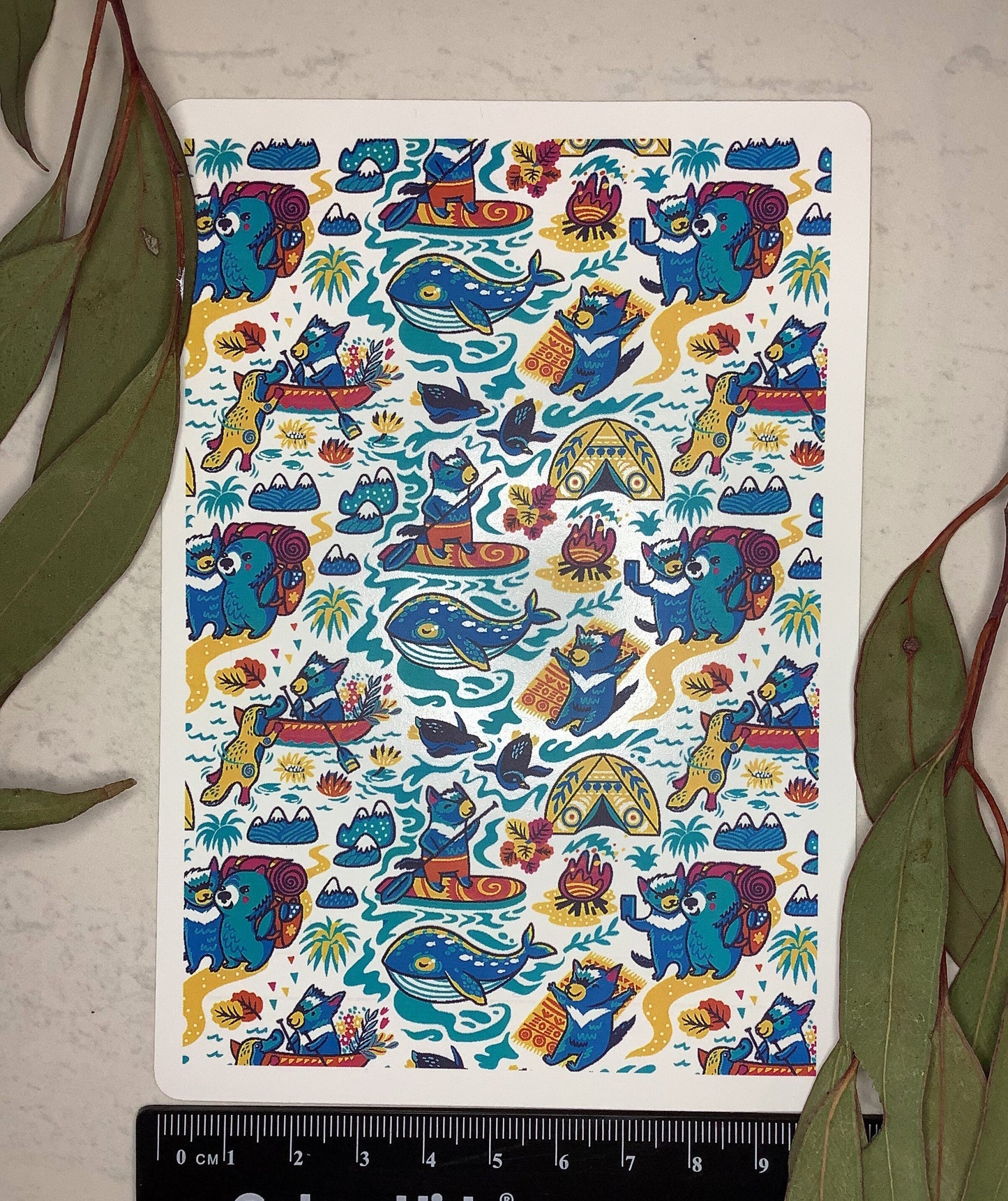 GDay Tassie Colour Water Transfer 036