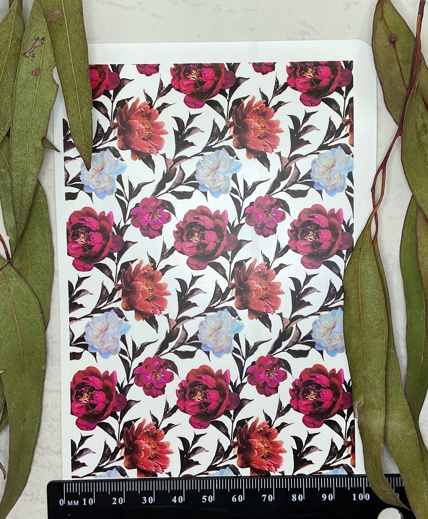 Silk Roses Colour Water Transfer 088