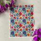 Rainbow Embroidered Florals Colour Water Soluble Transfer 010