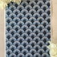 Art Deco Palm Scallops Only in Denim Blue Collab Colour Water Soluble Transfer - Me Oh My Graphics x Coral Cockatoo 26