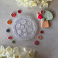 Cosmos Field Floral Miniature Silicone Mold 010