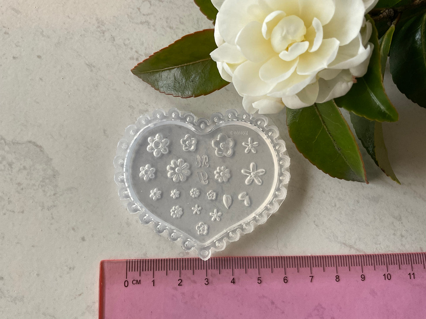 Ditsy Daisy Floral Miniature Silicone Mold 012