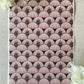 Art Deco Palms & Fans Scallops in Burnt Copper Collab Colour Water Soluble Transfer - Me Oh My Graphics x Coral Cockatoo 24