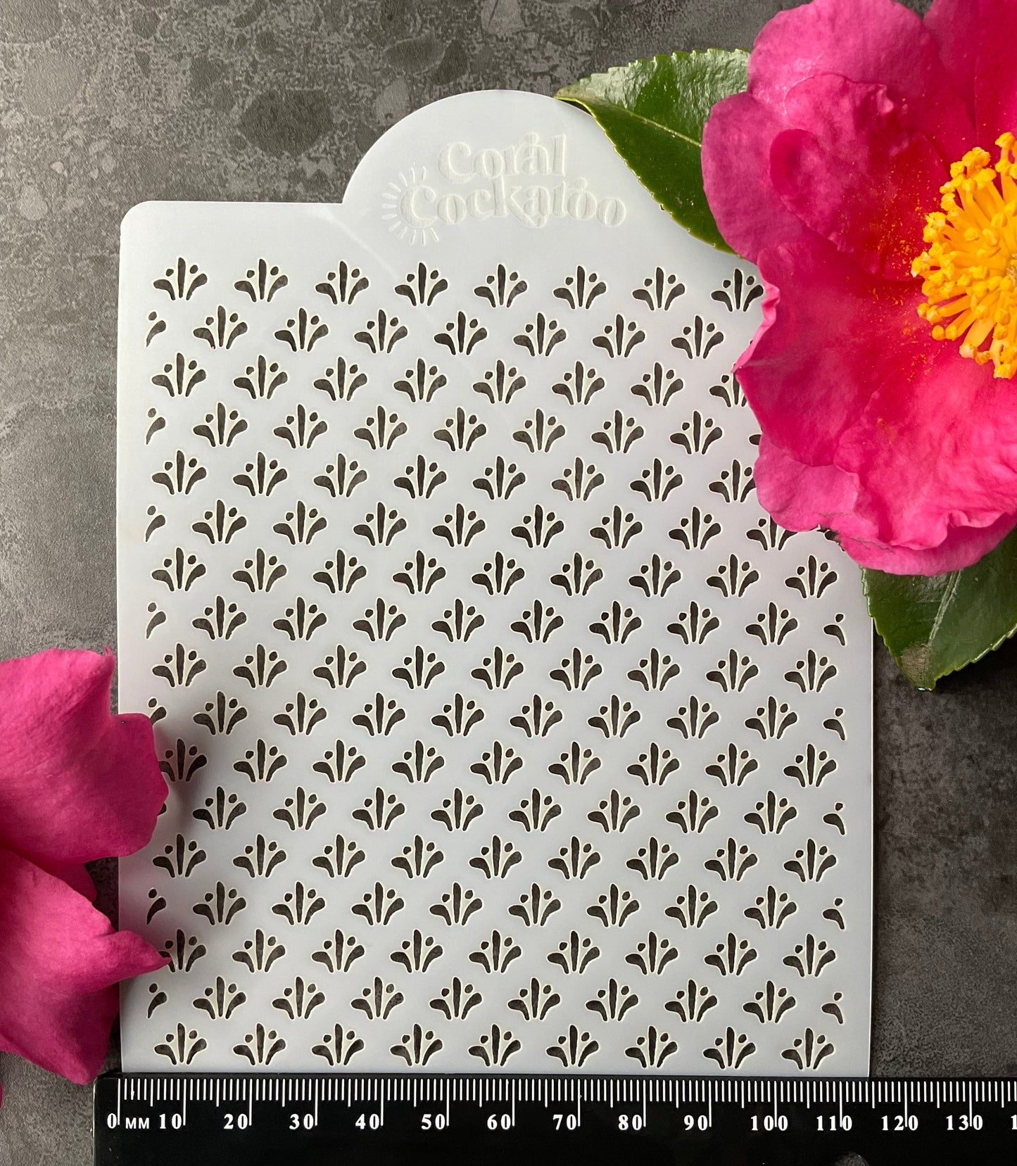 Boho Flourishes Stencil ST021