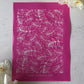 Ditsy Monoline Ferns Silkscreen 359