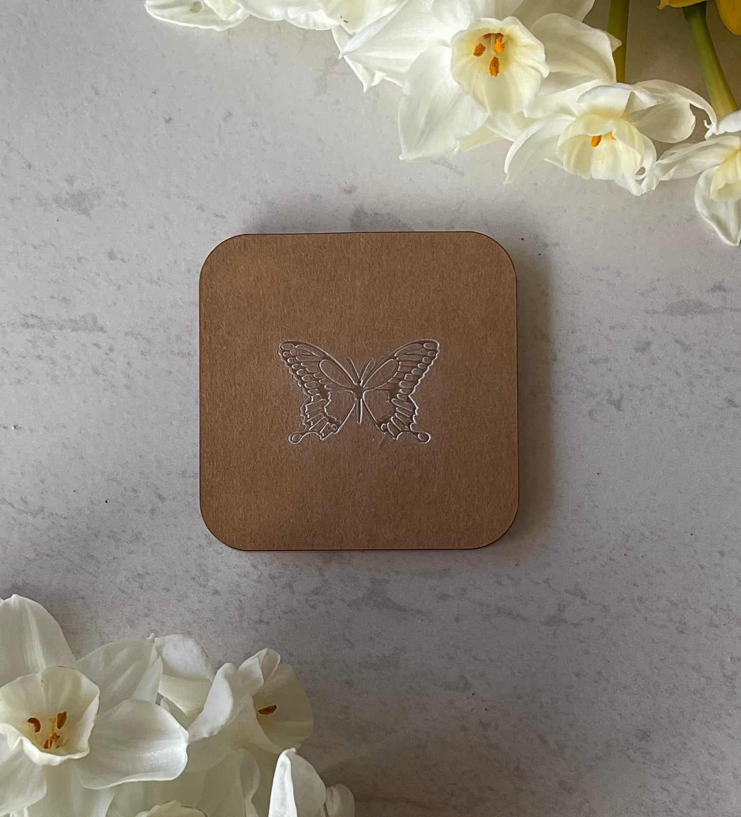 Swallowtail Butterfly Acrylic Texture Stamp