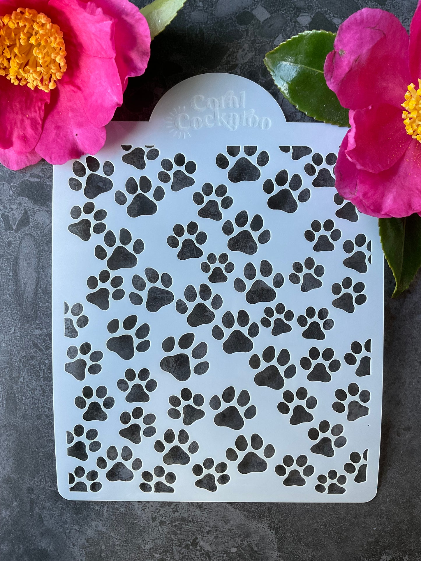 Original Pawprints of Love Stencil ST043