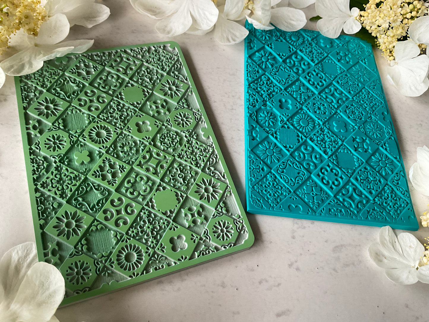 Fiona's Kitchen Tiles Texture Mat