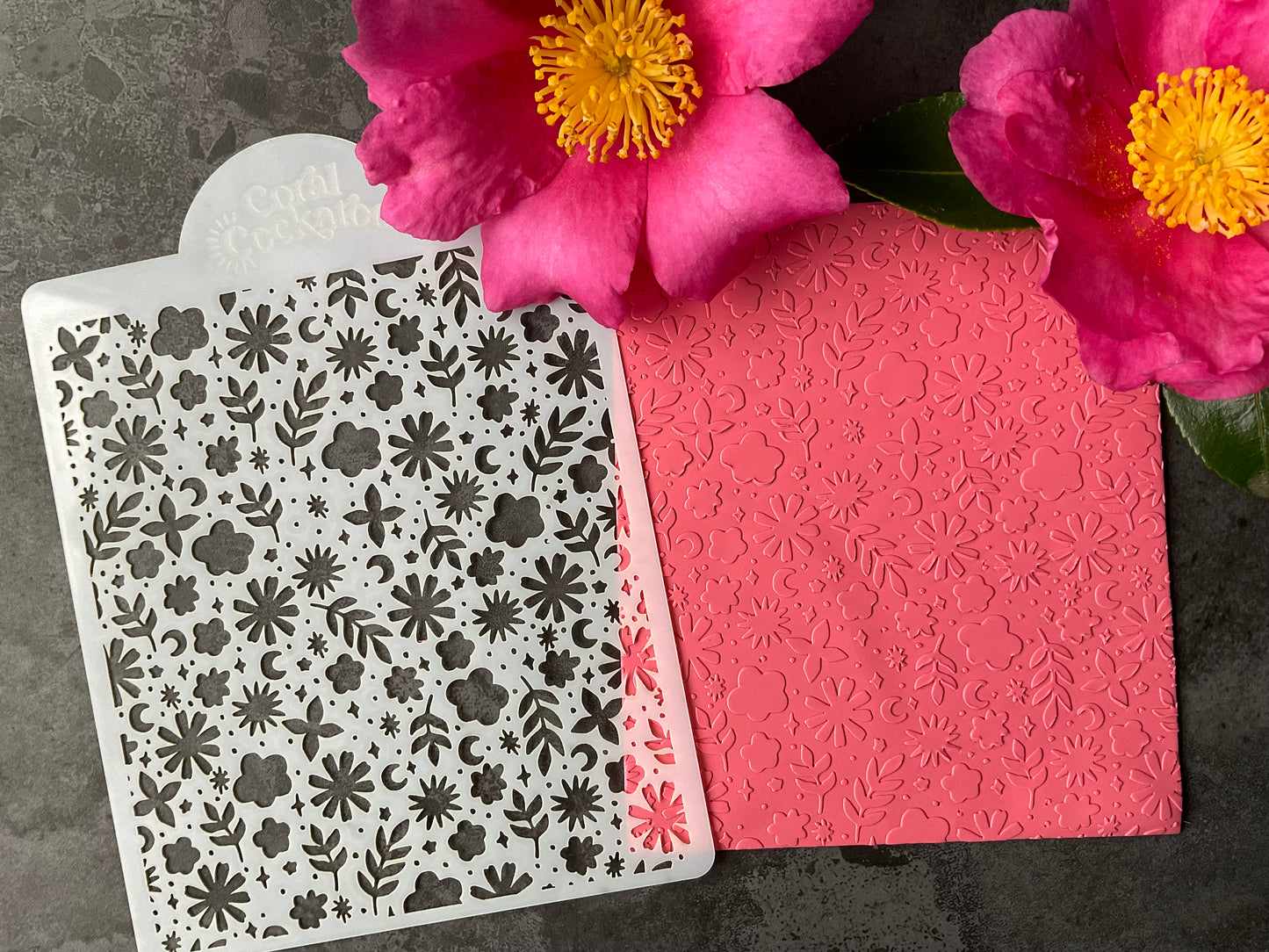 Celestial Blooms Stencil ST031