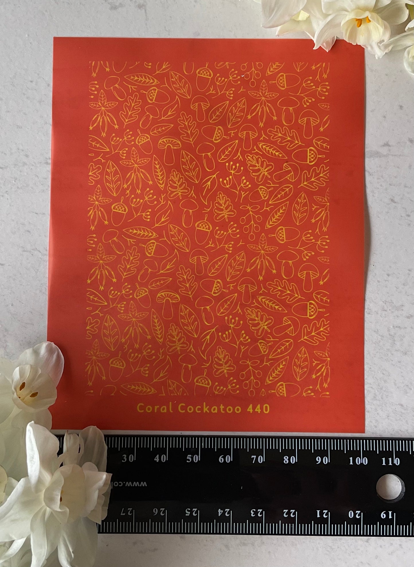 Autumn Forest Silkscreen 440