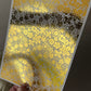 Contemporary Floral Lace Gold Foil 078