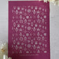 Ornate Tribal Symbols Silkscreen 373