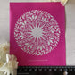 Sunburst Celestial Florals Trinket Dish Silkscreen 431