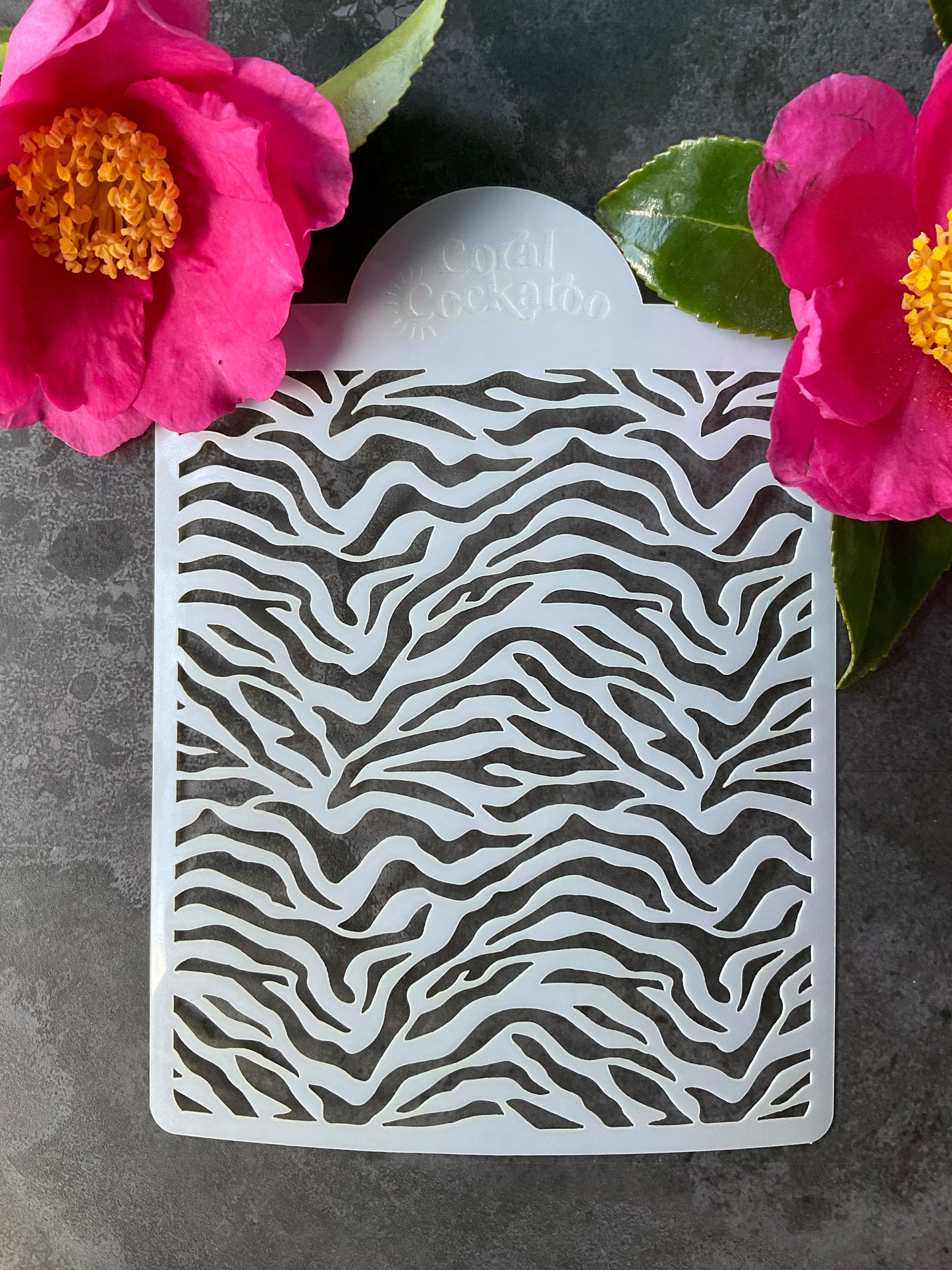 Tiger Stripes Stencil ST038