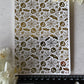 Creepy Halloween Spiders, Skulls & Spiderwebs Gold Foil 074