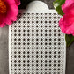 Bamboo Rattan Stencil ST005