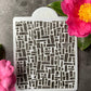Gustav Stencil ST016