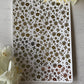 Celestial Floral Blooms Gold Foil Water Transfer 084