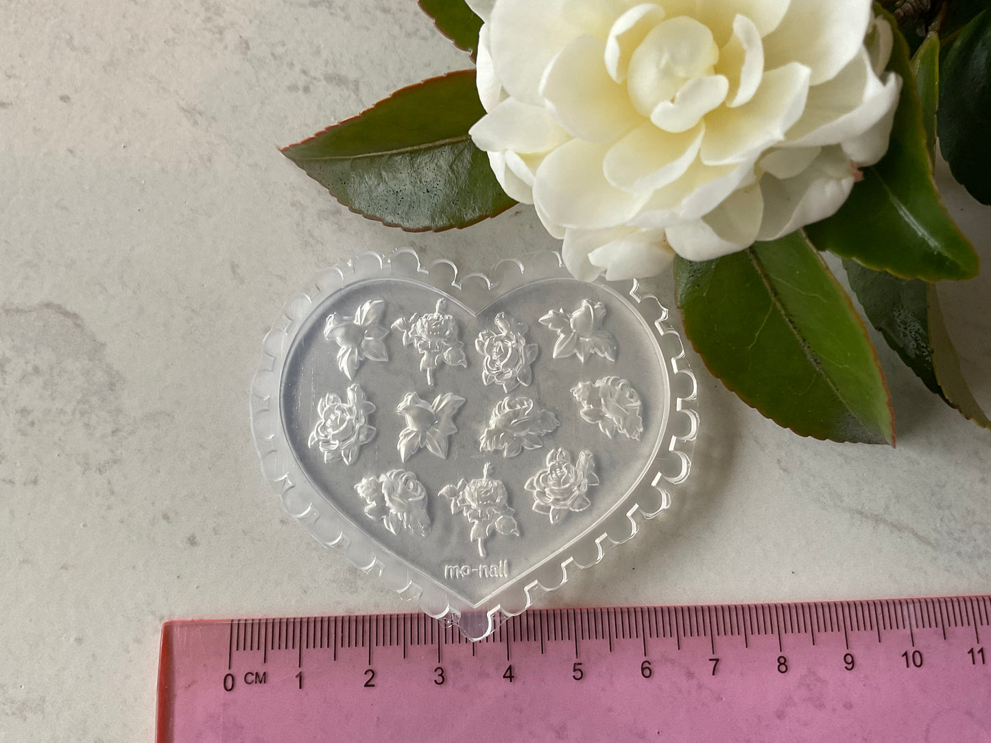 Blooming Roses Floral Miniature Silicone Mold 007