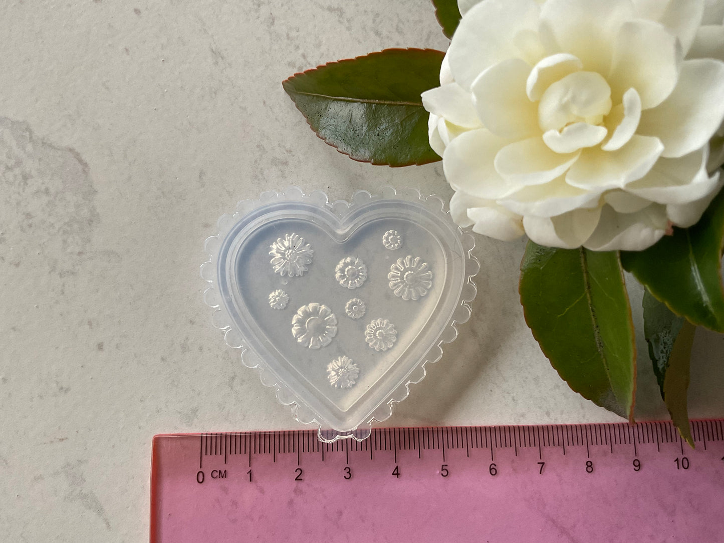 Daisy Field Floral Miniature Silicone Mold 011