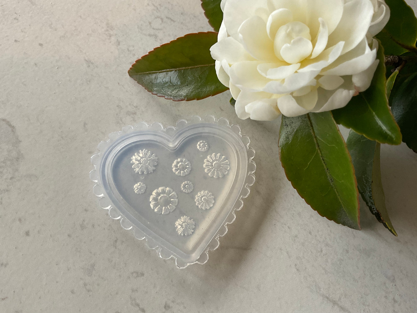 Daisy Field Floral Miniature Silicone Mold 011