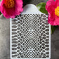 Python Snake Scales Stencil ST039