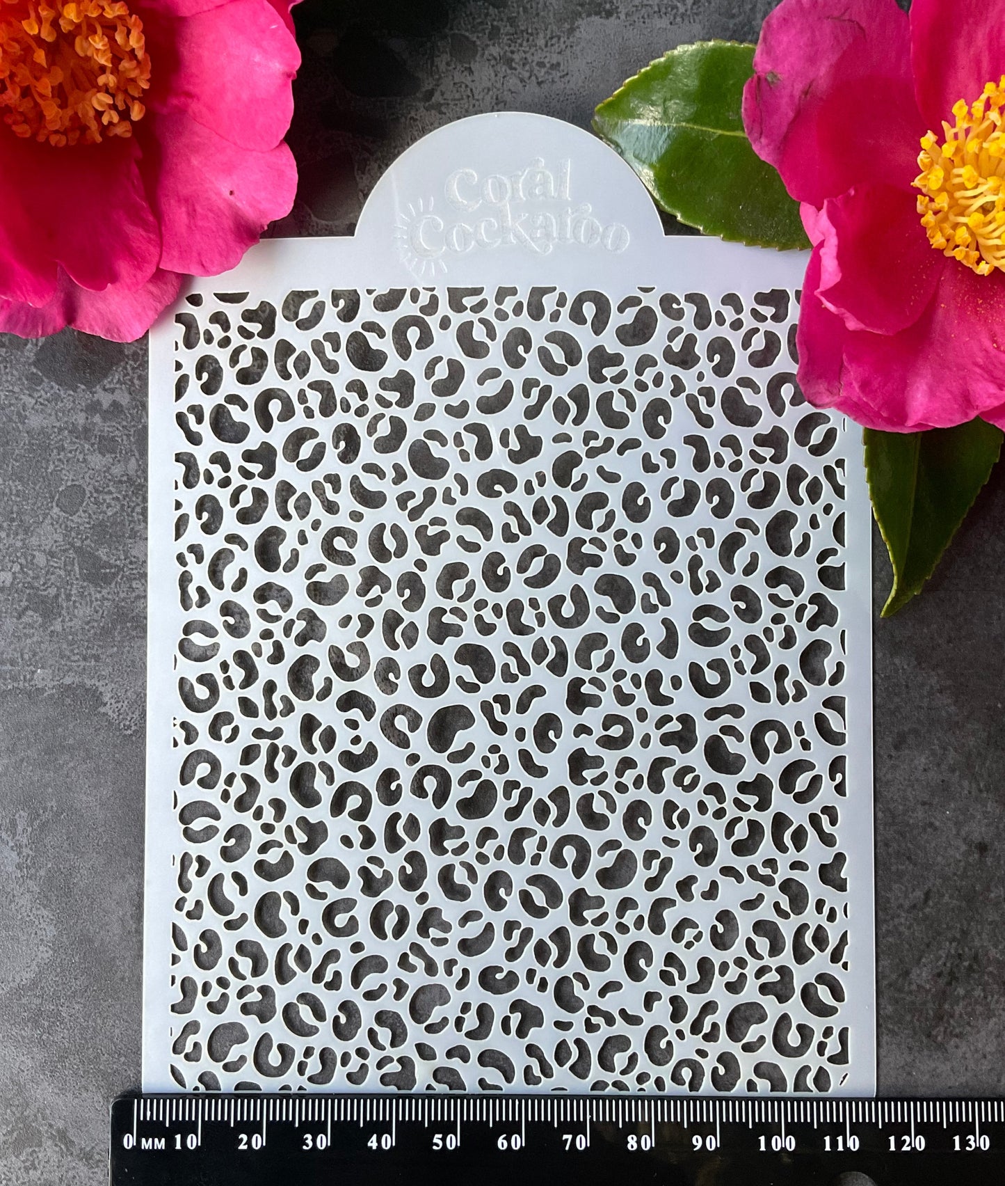 Leopard Spots Mini Stencil ST035