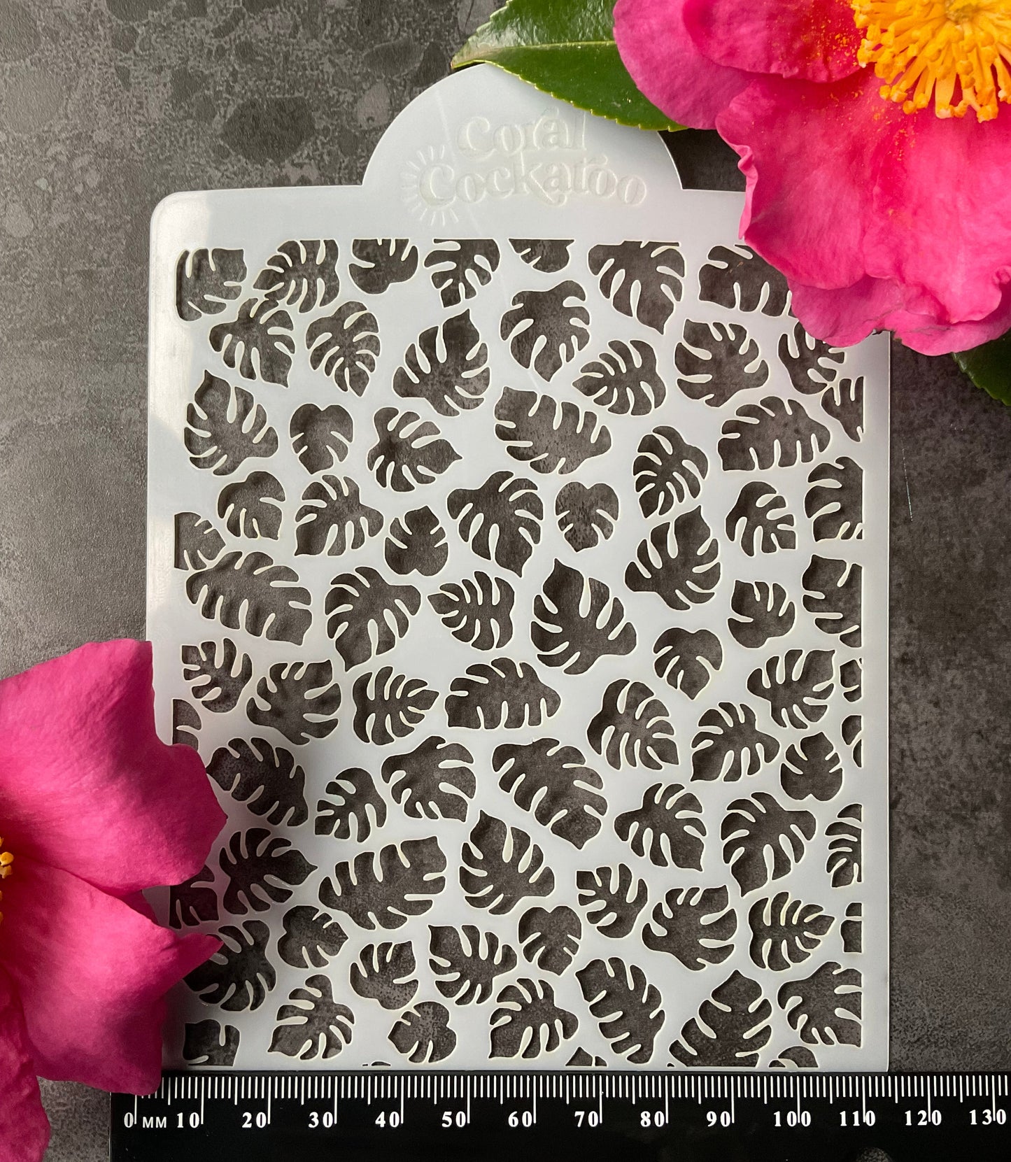 Monstera Jungle Leaves Stencil ST027
